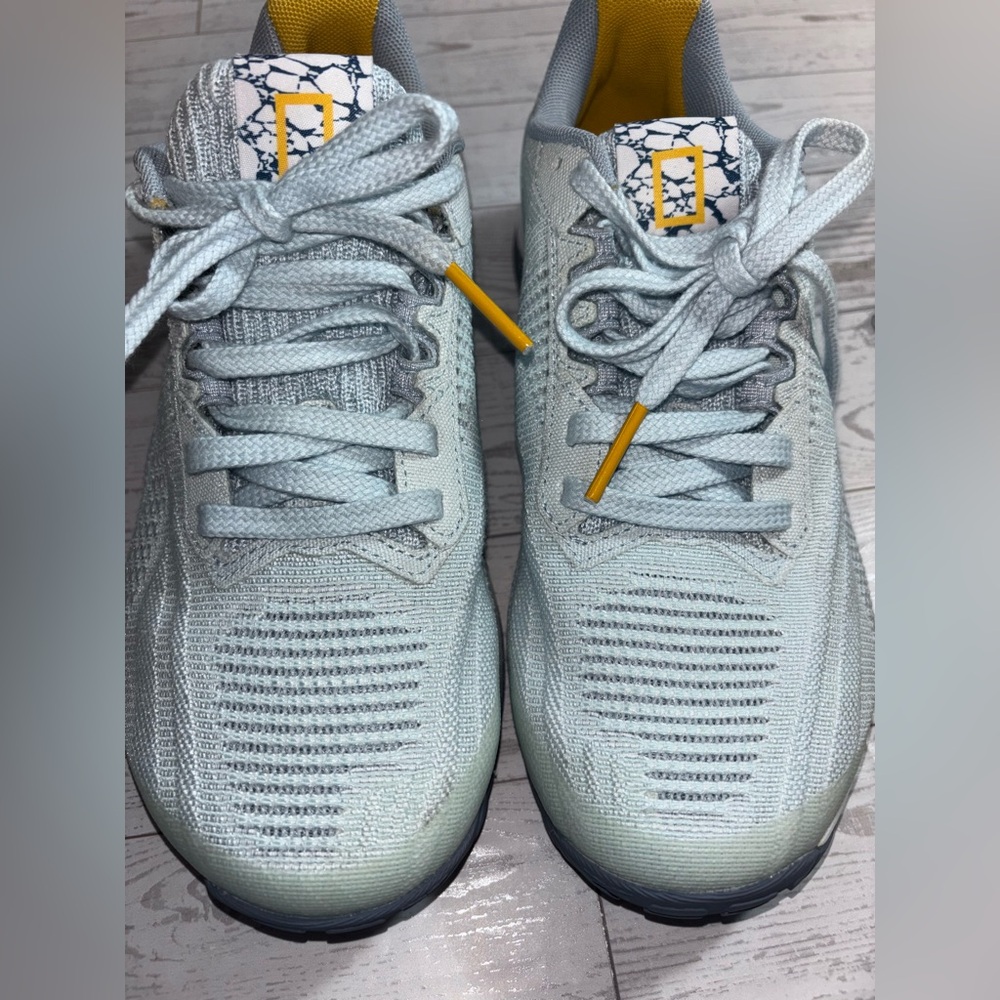 Reebok Nano X1 Vegan Nat Geo Arctic Tundra Light Blue Womens Sneaker Size 6 - Picture 12 of 16